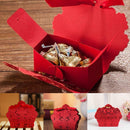 50pcs Luxury Sweet Cake Gift Candy Boxes Table Decoration Wedding Party KFZ