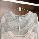 30pcs Plastic Wardrobe Space-saving Stack Hanger Hooks Coat Closet Hanger Ra3C