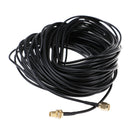 1PC 20m WiFi router antenna extension cable cord RG174 RP-SMA male to female M&O