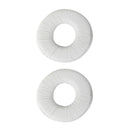 2-set Soft Sponge Headsets Headphones Cover for Sony MDR ZX100 ZX300 White