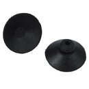 Soft Plastic Aquarium Suction Cup Clip 28mm Diameter 8 Pcs Black