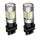 2pc 860LM White 27 LED Bulb Headlight Fog Light For Car Or Driving T25 2835