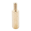 50 Pcs M3 3mm Male Female Brass PCB Spacer Hex Stand-Off Pillar 20mm Y5Q6