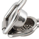 Stainless Steel Metal Garlic Press Hand Presser Crusher Ginger Squeezer Masher