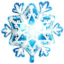 27" Christmas Supplies Foil Balloons Snowflake Winter Ballon Ice Snow Kids T 3C