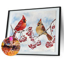 5D DIY Full Round Drill Diamond Painting Bird Cross Stitch for Gift (B1029)