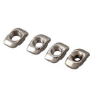 180Pcs Carbon Steel T Nuts M3 M4 M5 T Slot Nut Hammer Head Nickel Fastener  K8J2