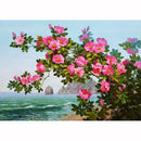 Flower 5D DIY Full Round Drill Diamond Painting Mosaic Cross Stitch (C1359)