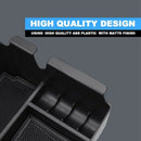 3X(Center Console Organizer Insert Tray with Abs Materials Armrest Box Seco