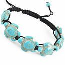 Turtle Bracelet Sea Turtle New Turquoise Sea Turtle Bracelet Beaded G4G6
