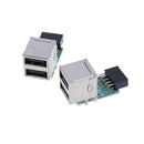 Internal motherboard 9pin to 2port USB2.0 a female adapter converter PCB boar.AU
