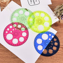 1Pc 360 Degree Sew Easy Plastic Templates Quilt Patchwork Stitch Craft Ruler ~ï¼ˆ