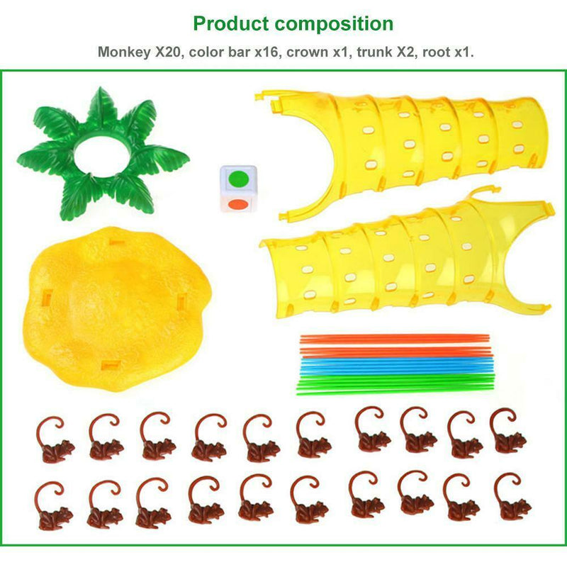 Monkey Tree Game Kids Interactive Comprehensive Kids Children Toys Gift