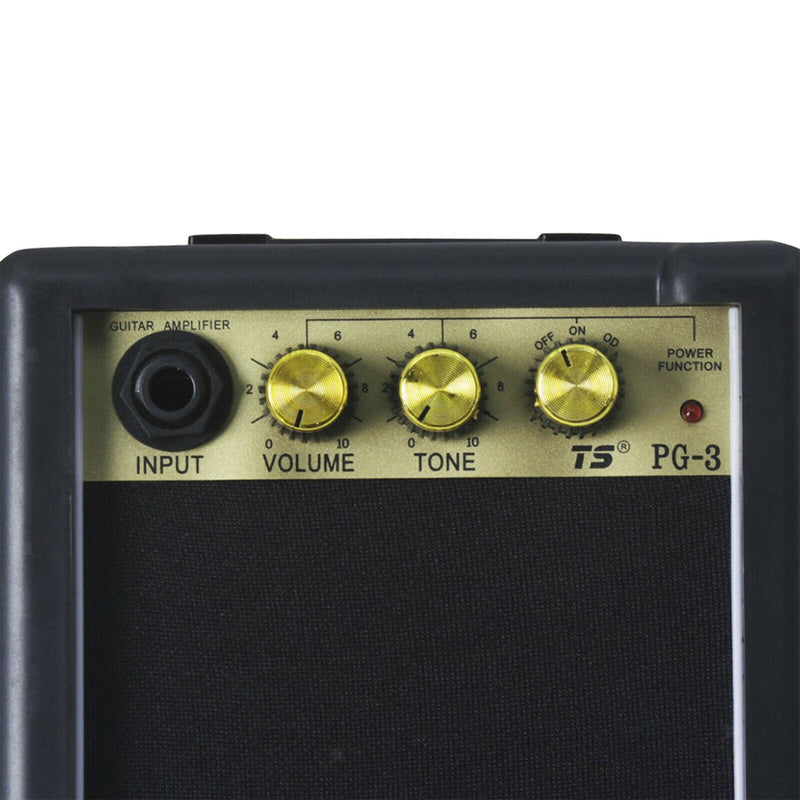 Mini 3 Watt 9V Battery Powered Amp Amplifier Speaker for Acoustic/Electric