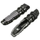 8mm Universal Motorcycle Passenger Rear Foot Pegs Pedal For Monster Duke Bl