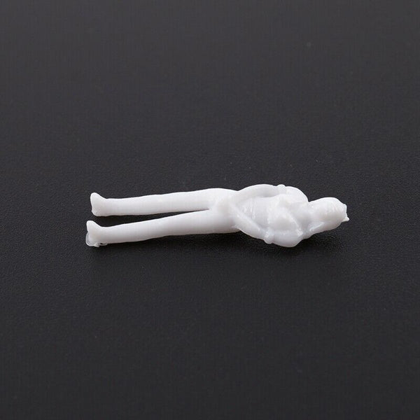 100PCS Figures 1: 75 Scaled Models Train Building People for Layout G6O9