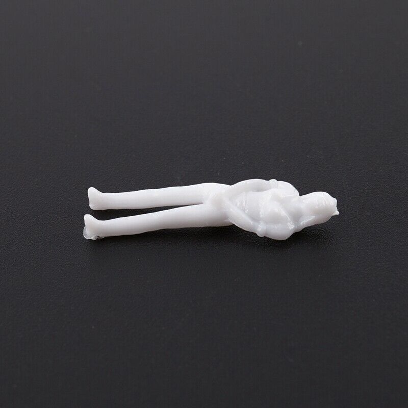 100PCS Figures 1: 75 Scaled Models Train Building People for Layout G6O9