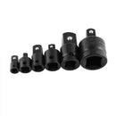 6Pcs/Set Hand Wrench Tool Set Impact Socket Adaptor Reducer Adapter 1/4 1/2 G4O9