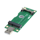 Mini PCI-E to USB Adapter with SIM 8Pin Card Slot for WWAN/LTE Module
