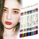 12 Pcs Professional Cosmetic Makeup Eyeliner Eye / Pencil Liner Lip Glitter Z5B0