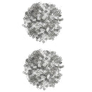 2000pcs Glasses Eyeglasses Flat Washers for Tiny Screws Tools 1.2mm 1.4mm