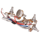 Instrument Circuit Wiring Kit A500K B500K Pots w/ Socket for Les Paul Epiphone