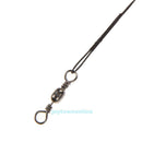 72pcs Steel Wire Spinning Traces Pike Sea Fishing Tackle Lure Trace Leader Black