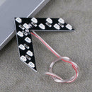 1pc LED Arrow Panels Cars Truck Rear Mirror Turn Signal Indicator(Yellow)