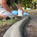 DIY Masonry Concrete Trowel Plastic Plastering Trowel Grout Edger for Garden