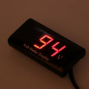 DC 8-16V Digital Display Volt Voltage Voltmeter Meter Panel For 12V Cars Vehicle