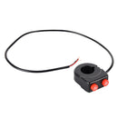 7/8" Motorcycle Handlebar Headlight Electric Switch ON OFF Fog Lamp