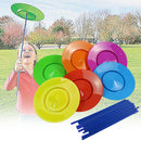 Boy Girl Props Circus Performance Stage Spinning Plate Set Juggling Skill