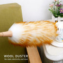 Anti Static Dust Brush Cleaning Feather Duster Hanging Rope Sweeping Tool