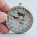 Stainless Steel Food Thermometer Gauge BBQ Meat Kitchen Probe. Temperature L1B0