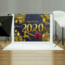 Happy New Year Photography Background Cloth Backdrop Photographic Props