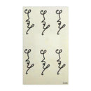 Love Temporary Tattoos Stickers Love Letters Patterns Waterproof Tattoo Body Z