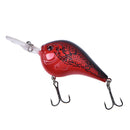 1pc 9.5cm/11g rock fatty bait hook artificial fishing lure wobbler with hooks BX