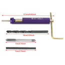 1X(M6 Steel Wire Thread Insert Combination Tool Set Thread Repair Tool Kit