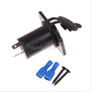 12V Dual USB Car Motorcycle Cigarette Lighter Power Socket Adapter Plug Outlet