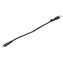 USB to Micro-USB Short Flat Charging Cable with Metal Connector for Android H9U1