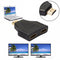 HDMI Splitter 2 Port Video Audio Adapter Converter HDTV 1 Male in 2 Female Out