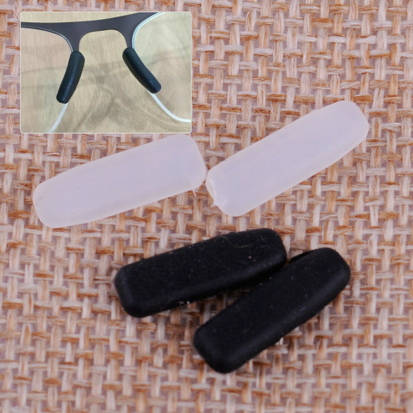 2x Silicone Nose Pads Kit fit for IC! Berlin Sunglasses Replacement Black White