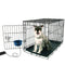 Winter Pet Dog Heating Bowl Constant Temperature Cage Hanging Water Basin  A