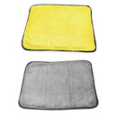 Car Kitchen Super Soft Microfiber Double Face Absorbent Washing Clean Cloth