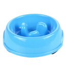 2x Pet Dog Puppy Slow Feed Feeder Food Water Bowl Dish Anti Gulp Stop Bloat