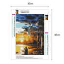 5D DIY Full Round Drill Diamond Painting Wild Duck Cross Stitch Mosaic Kit