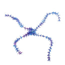 Aquarium Bubble Release Air Stone 13.4" Plastic Plants Blue Purple S8X6