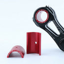 Aluminum  Bike Stem Sleeve Shim Handlebar Tube Adapter Size Tube 25.4 to 31.8.