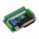 Upgraded 5 Axis CNC Breakout Board for Stepper Motor Driver Mach3 + USB Cab U4G6