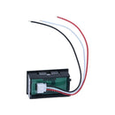 Mini Panelmeter Voltage Voltmeter DC 0 - 30V 20 mA Yellow Three Cables M6E7